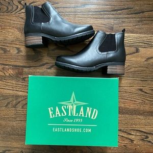 Eastland Jasmine Black Ankle Booties Active Memory Foam Women’s Size 9.5 - New